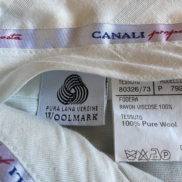 Canali mens 100% Pure Wool Dress Trousers. Mint Condition - Picture 4 of 9
